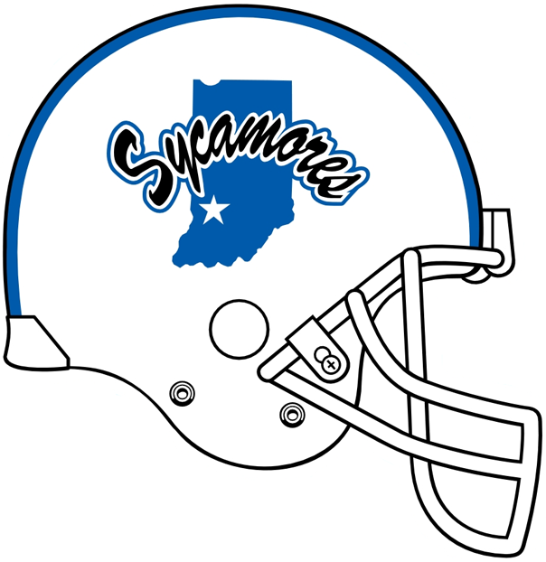 Indiana State Sycamores 1991-Pres Helmet Logo v2 diy DTF decal sticker